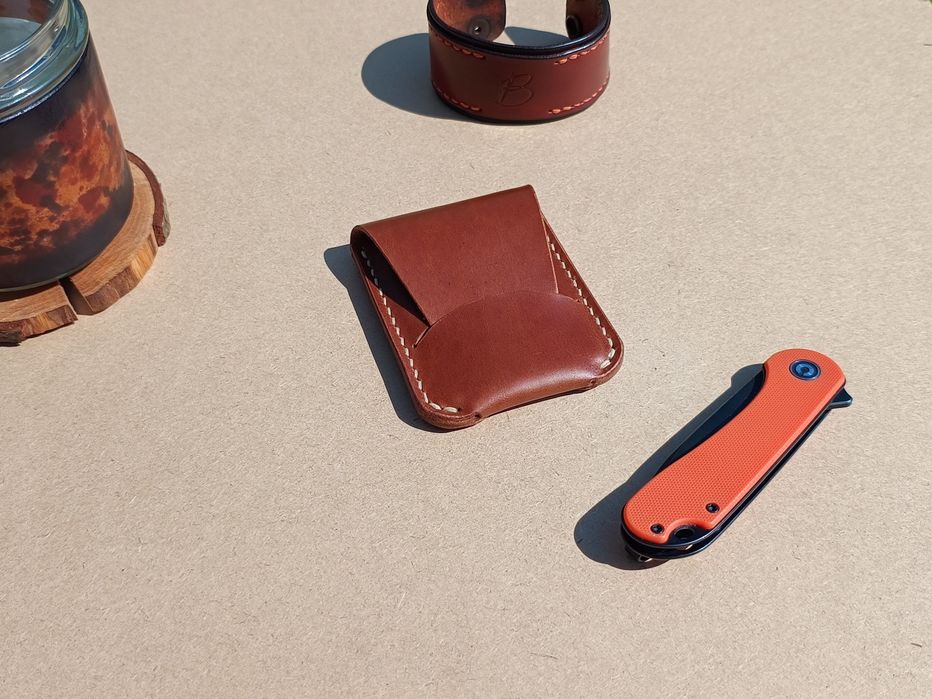 Borubar Skóroszyj - mini portfel / cardholder / wizytownik