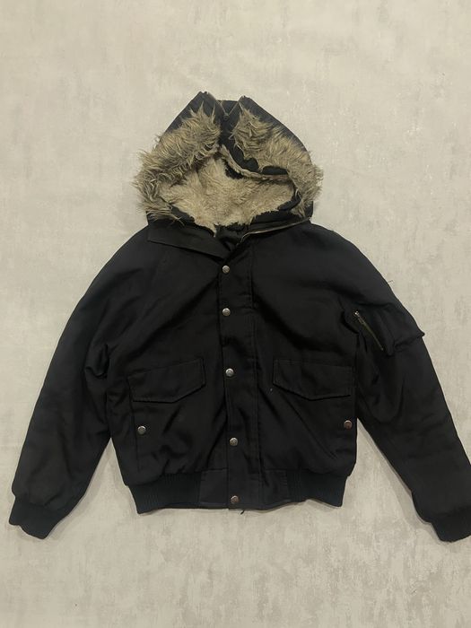 Аляска куртка, унисекс,бомбер з мехом, bomber alaska jacket, y2k, opium, drip,