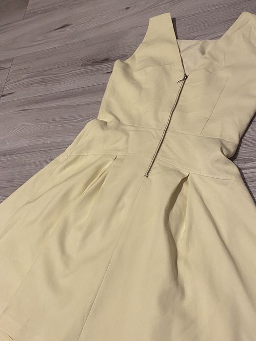 Żółta sukienka mini