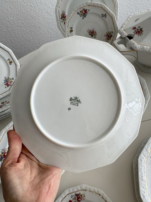 Serwis obiadowy Rosenthal Biała Maria Selb Germany