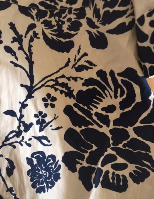 Camisa estampada Zara, Tam XXL, nova