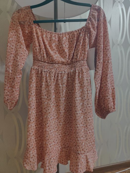Літня сукня в квітковий принт, 32-34