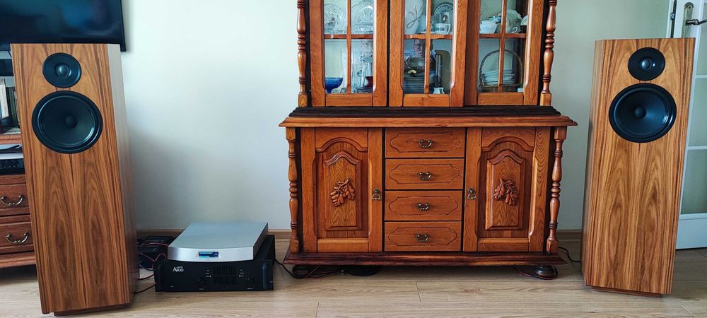 Kolumny glosnikowe: "Akustyk EL 12"  -  Scanspeak Ellipticor !