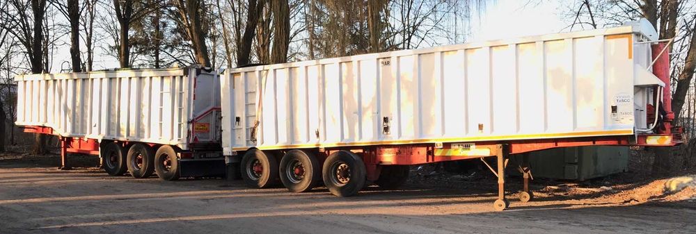Самоскид напівпричіп DON BUR SFT T35  43,5 m3 самосвал зерновоз прицеп