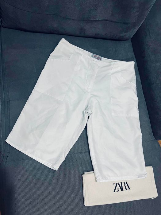 Piękne białe spodenki xl 42 shorty eleganckie
