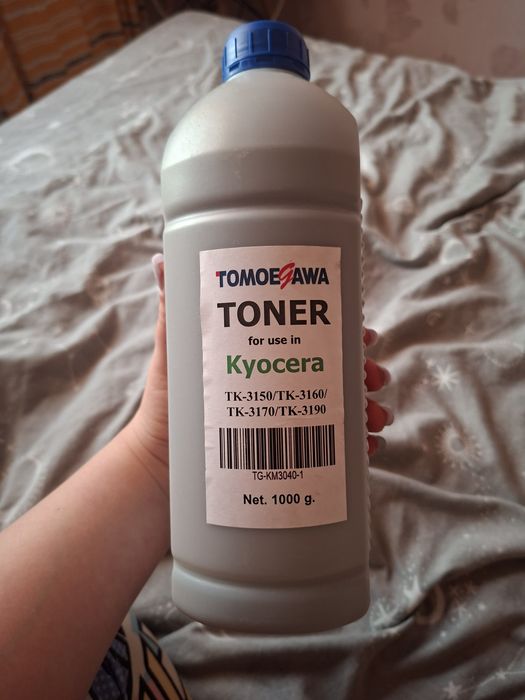 Тонер KYOCERA TK-1150/TK-1160/TK-1170, 1000г. Tomoegawa