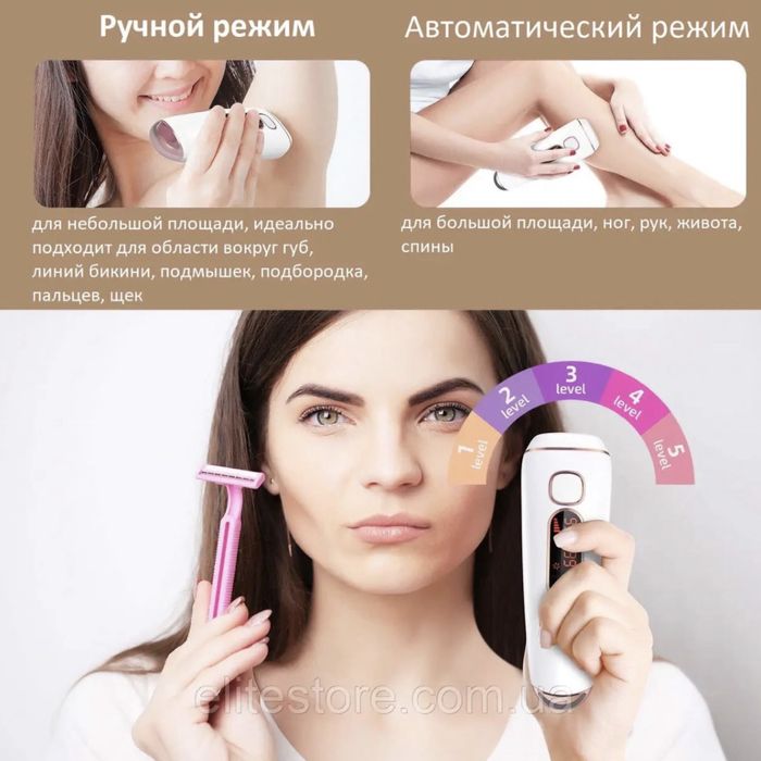 Фотоепілятор IPL Hair Removal TUMAKOU