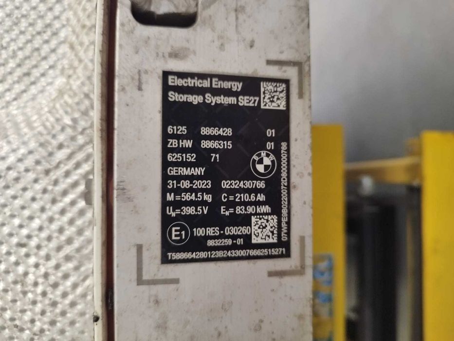 BMW i5 Bateria Akumulator Bank Energii