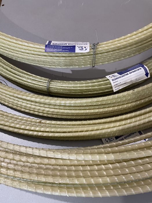 Арматура композитна 4/5/6/7/8/10/12 мм завод Укрампласт найкращі ціни.