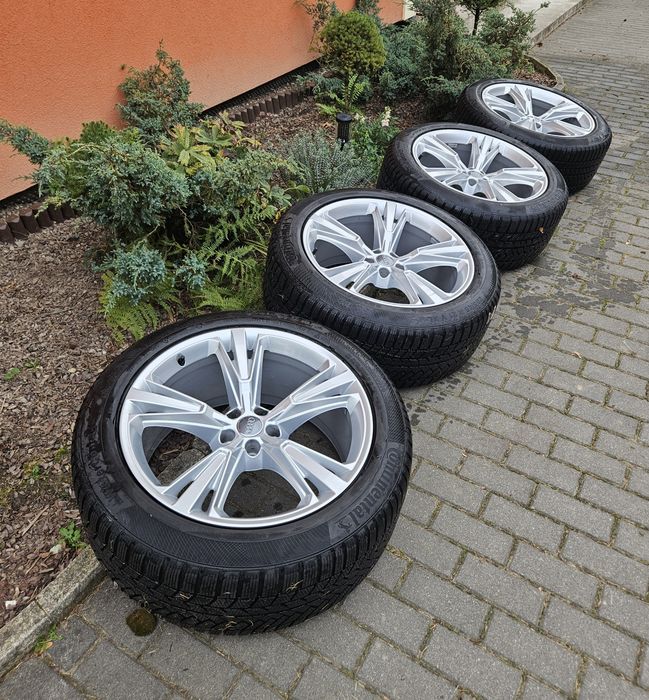 Felgi Audi 5x112 r21 + opony zimowe