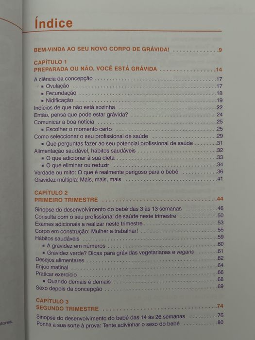 Grávida livro de instruções e Bebé livro de instruções