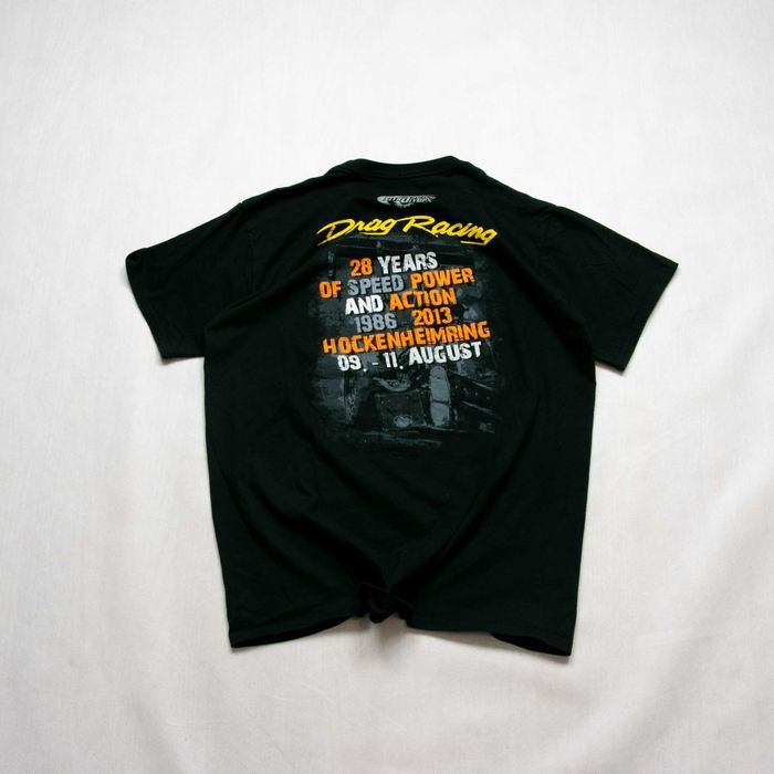 Drag Racing t-shirt M/L  doubleprint