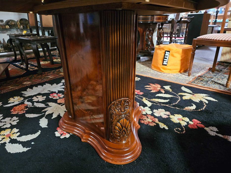 Mesa redonda extensível - óptimo estado geral