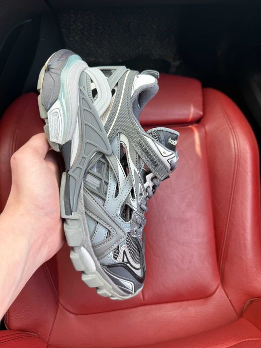 (ОПЛАТА ПІСЛЯ ОГЛЯДУ)Balenciaga Track 2.0 Black Grey Баленсіага Трек