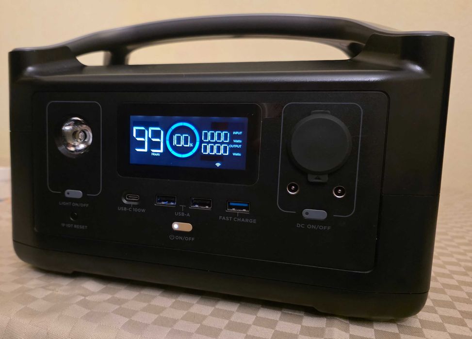 Ecoflow river 600w оригінал у гарному стані (заброньована)