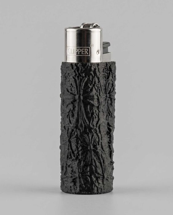 Чохол для запальнички Clipper у стилі Chrome Hearts