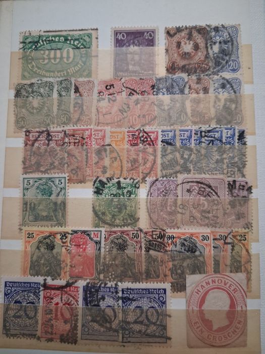 80 Selos Alemanha Raich