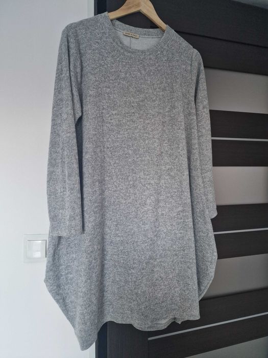 tunika bluzka bombka melanż oversize - stan bdb
