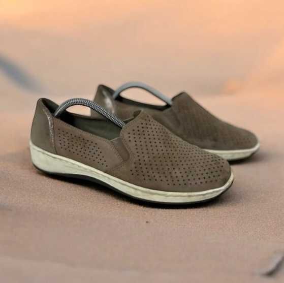 Medicus buty botki wygodne eleganckie espadryle mokasyny  beżowe