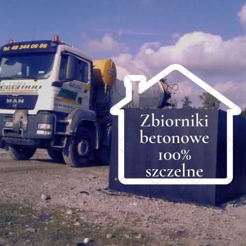 SZAMBO betonowe zbiornik betonowy 12m3 kanał samochodowy szczelny 100%