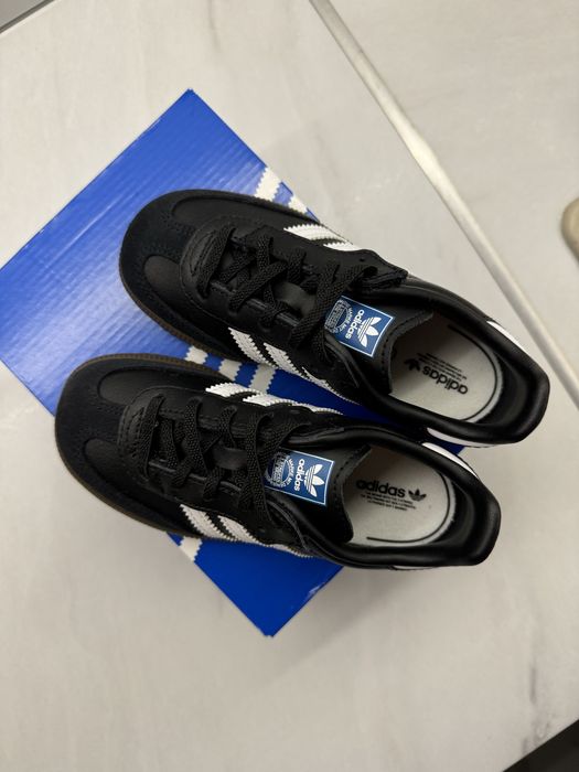 Adidas samba дитячі( на липучці) кросівки дитячі кеди 27 розмір