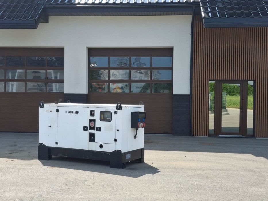 Agregat Prądotwórczy Stacjonarny Henkelhausen HHD 60 Kva Generator 2014r Motogodziny: 6768 mth