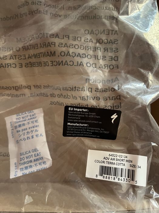 Spodenki rowerowe Specialized meskie roz 34