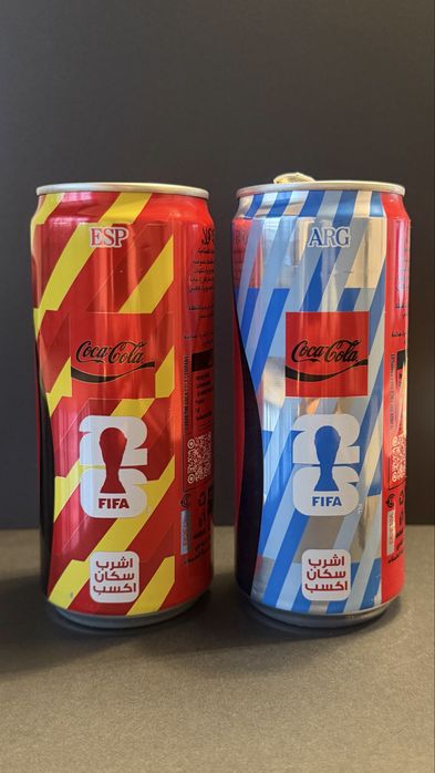 Latas Coca-Cola FWC 2026 - Egipto