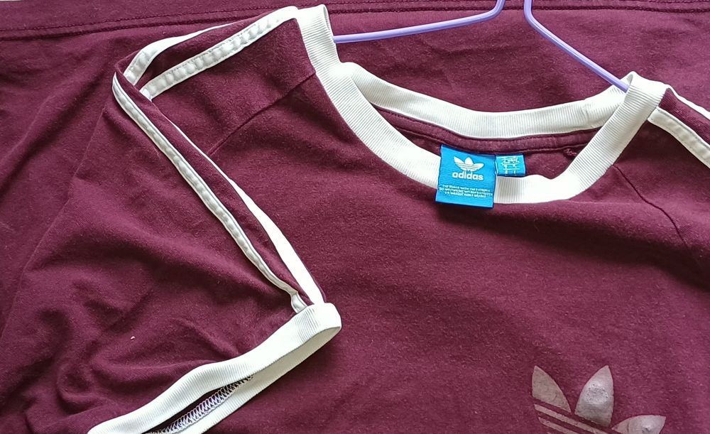 vintage adidas футболка