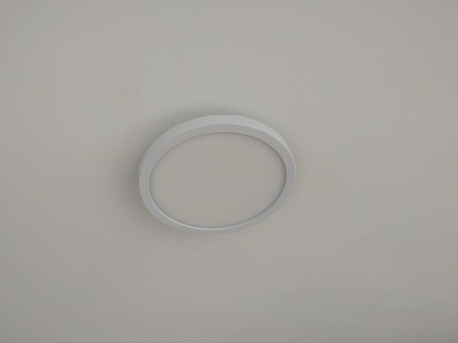 Painel led saliente redondo branco 18w - NOVO