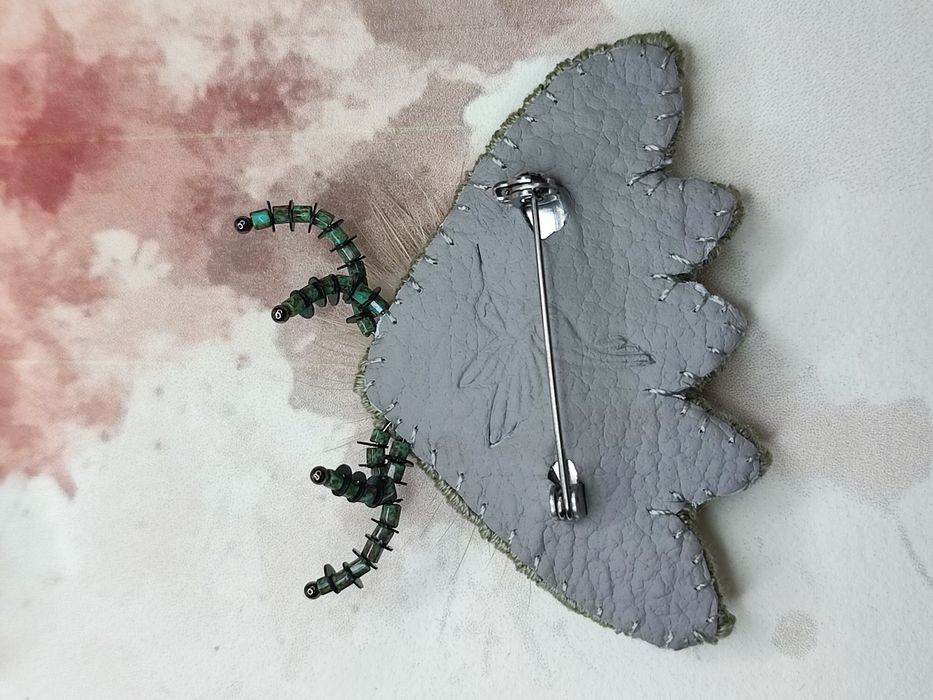 Ćma, broszka, handmade, wysyłka gratis