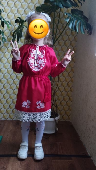 Вишиванка платтячко 104р