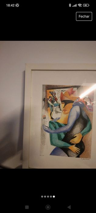 Pintura/Quadro com moldura do Helder Bandarra
