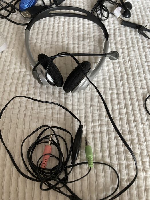 Cabo Jack Headset with Microphone, 2.5 mm / 3.5 mm Extension Cable64740942147969121