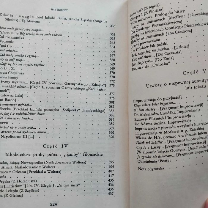 Adam Mickiewicz Wiersze