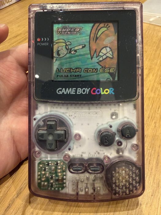 Nintendo GameBoy Color Purple