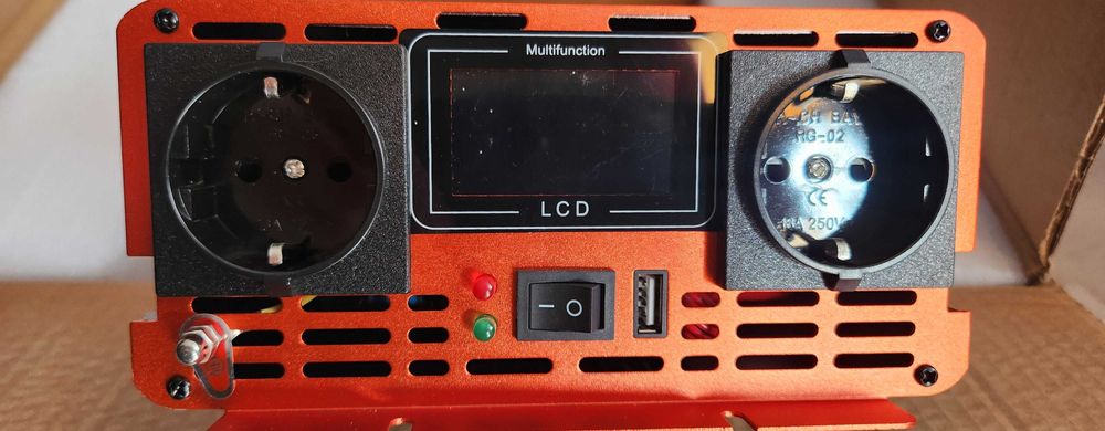 Inversor onda pura 12v 5000w reais