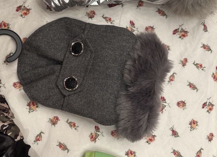 Одяг для собак 1-2,5 кг пальто осінь зима