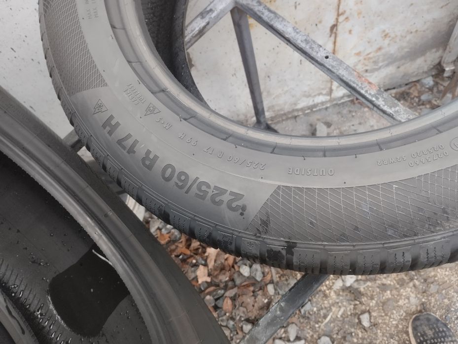 Шини б.у 225/60/17 Continental winter contact ts 850p