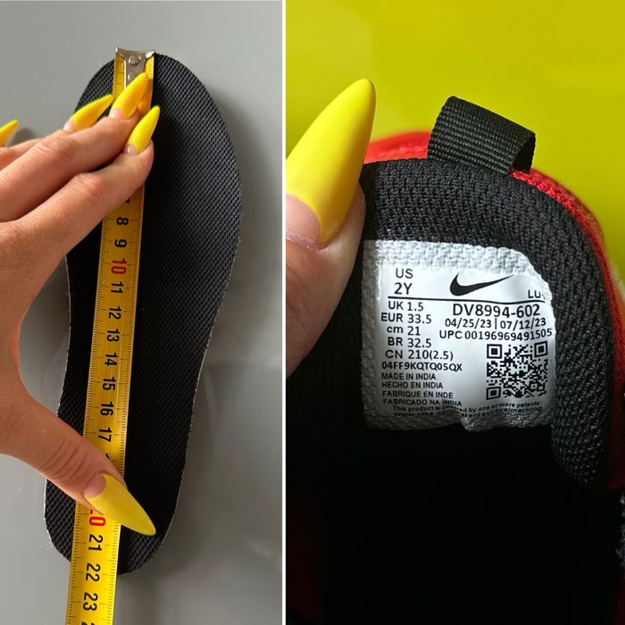 ‼️ кросівки Nike Team Hustle D 11 33,5 оригінал хайтопи