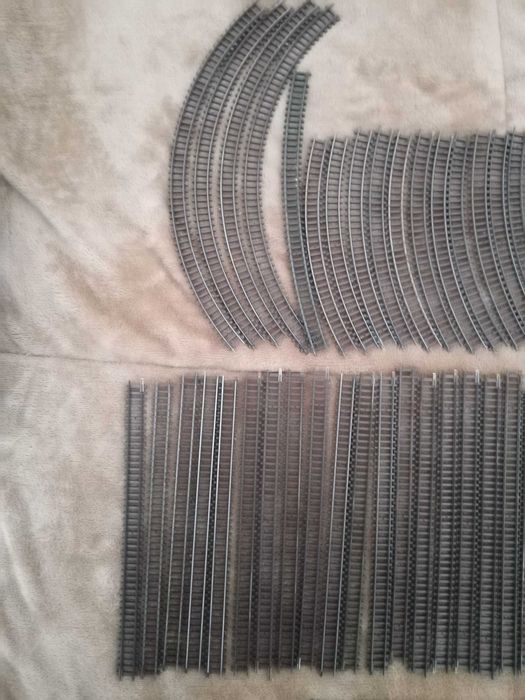 Lote de linhas de comboio escala N 1:160 1/160