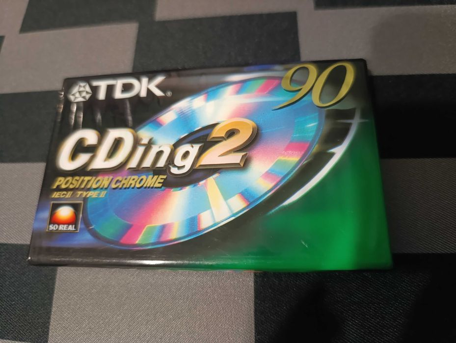 Cassete TDK Cding 2 NOS
