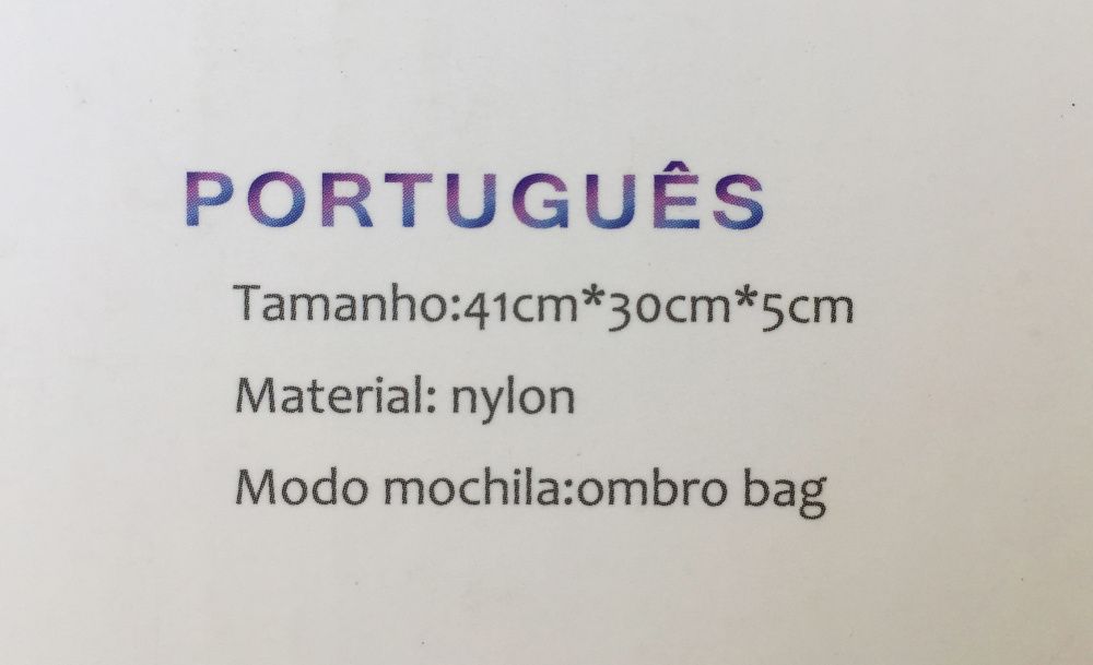Mala para portátil / Notebook / MacBook / Tablet até 14.1" - 14" -NOVA