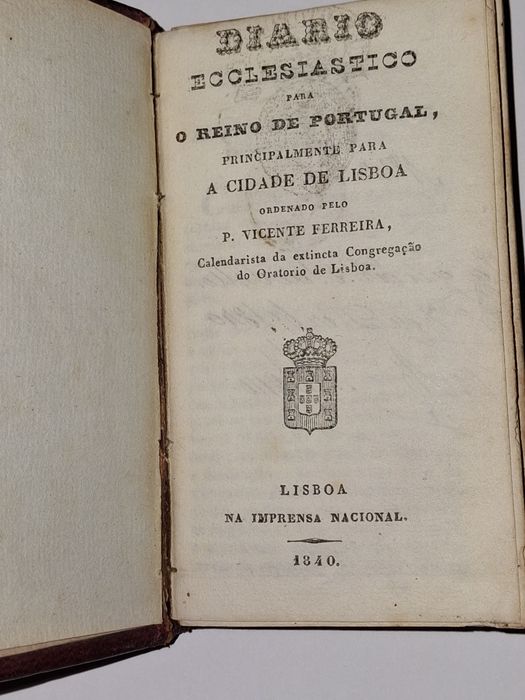 Small Ecclesiastical Diary Book, 1840432273418240675843