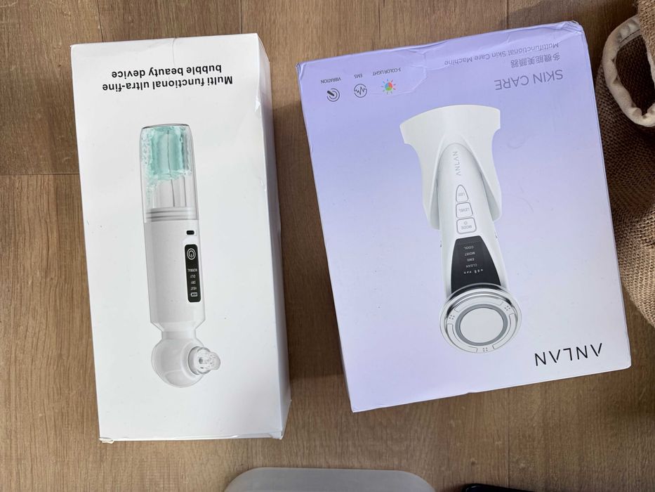 Wielki zestaw domowy: IKEA, elektronika beauty ANLAN, organizer, kable, akcesoria – CAŁOŚĆ