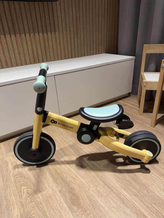 Триколісний велосипед 3 в 1 Kinderkraft 4TRIKE Sunflower Blue