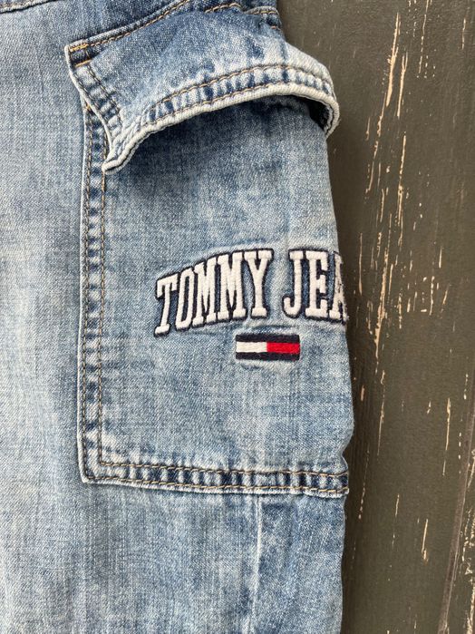 Tommy Hilfiger denim cargo joggers. Облегченные джинсы карго р s (26)