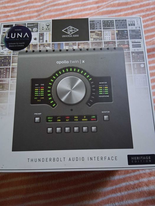 Apollo twin x thunderbolt duo core