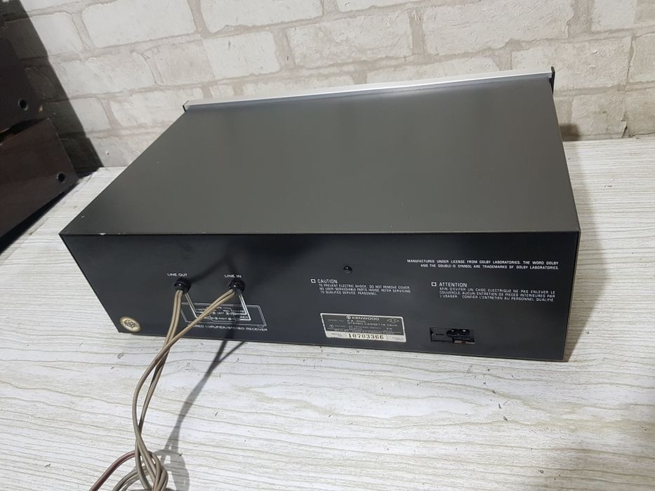 Стерео касетна дека/кассетная Kenwood KX-400 б/у з Німеччини