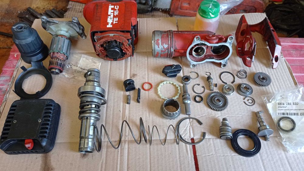 HILTI TE 15 C wszystkie części